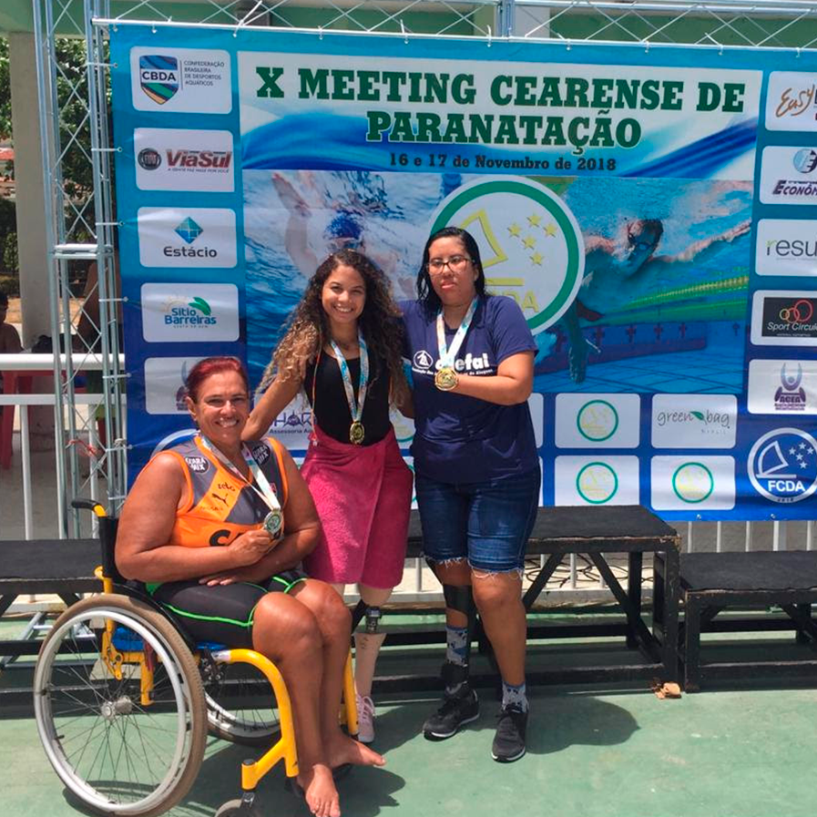 MÔNICA VELOSO, PARATLETA PATROCINADA DA ZETRA, MULTICAMPEÃ DO MEETING CEARENSE