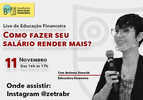 Banner Educação Financeira Zetra ENEF