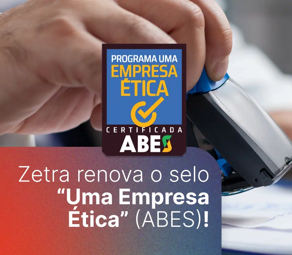 zetra recebe selo abes